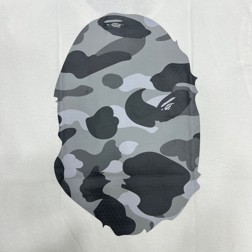 BAPE Grey Camo Ape Head Graphic T-Shirt