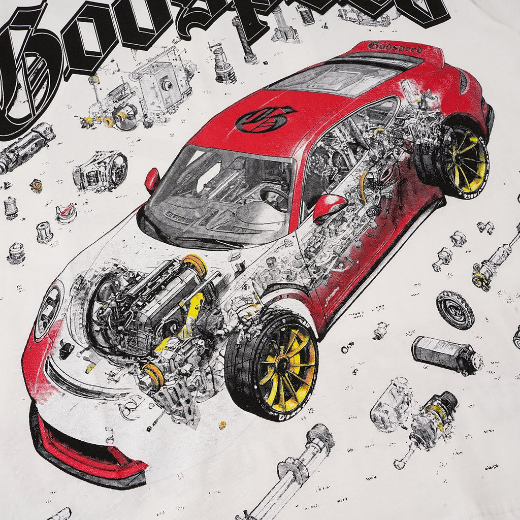 Godspeed Superspeedway Night Run Graphic T-Shirt